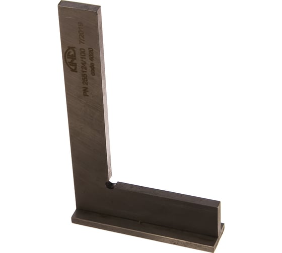 Изображение товара Угольник Kinex (K-MET) поверочный 100х63 мм, Тип УШ, PN255124 4020