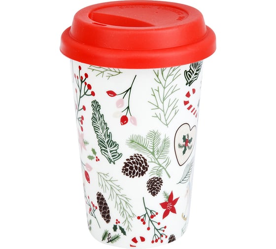 Изображение товара Стакан с силиконовой крышкой Nouvelle edinburgh 390 мл 1620112