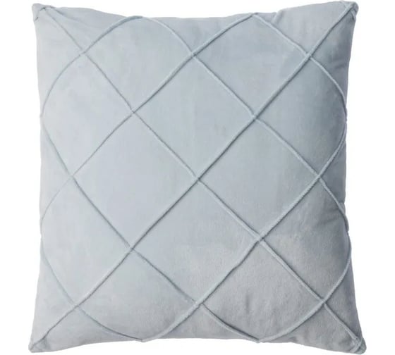 Изображение товара Чехол на подушку Этель Соло серый 45х45 см 2308812