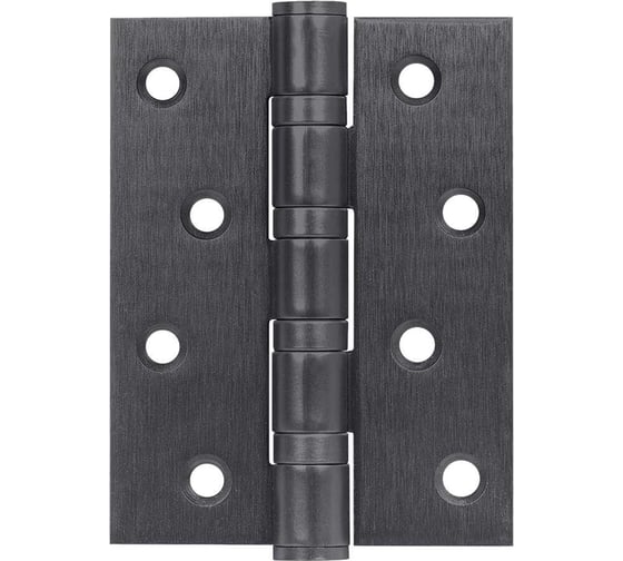 Изображение товара Универсальная петля Armadillo IN4500UC-BL BPVD 100x75x3 INOX304 вороненый никель, блистер 46735