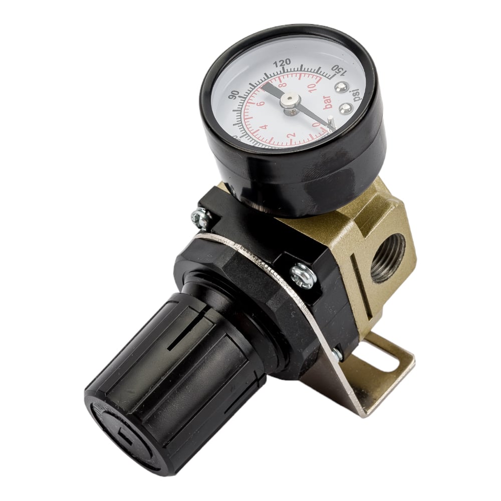 Изображение товара Регулятор давления воздуха 1/4" ЭВРИКА ER-AR2000-02 для пневмосистем