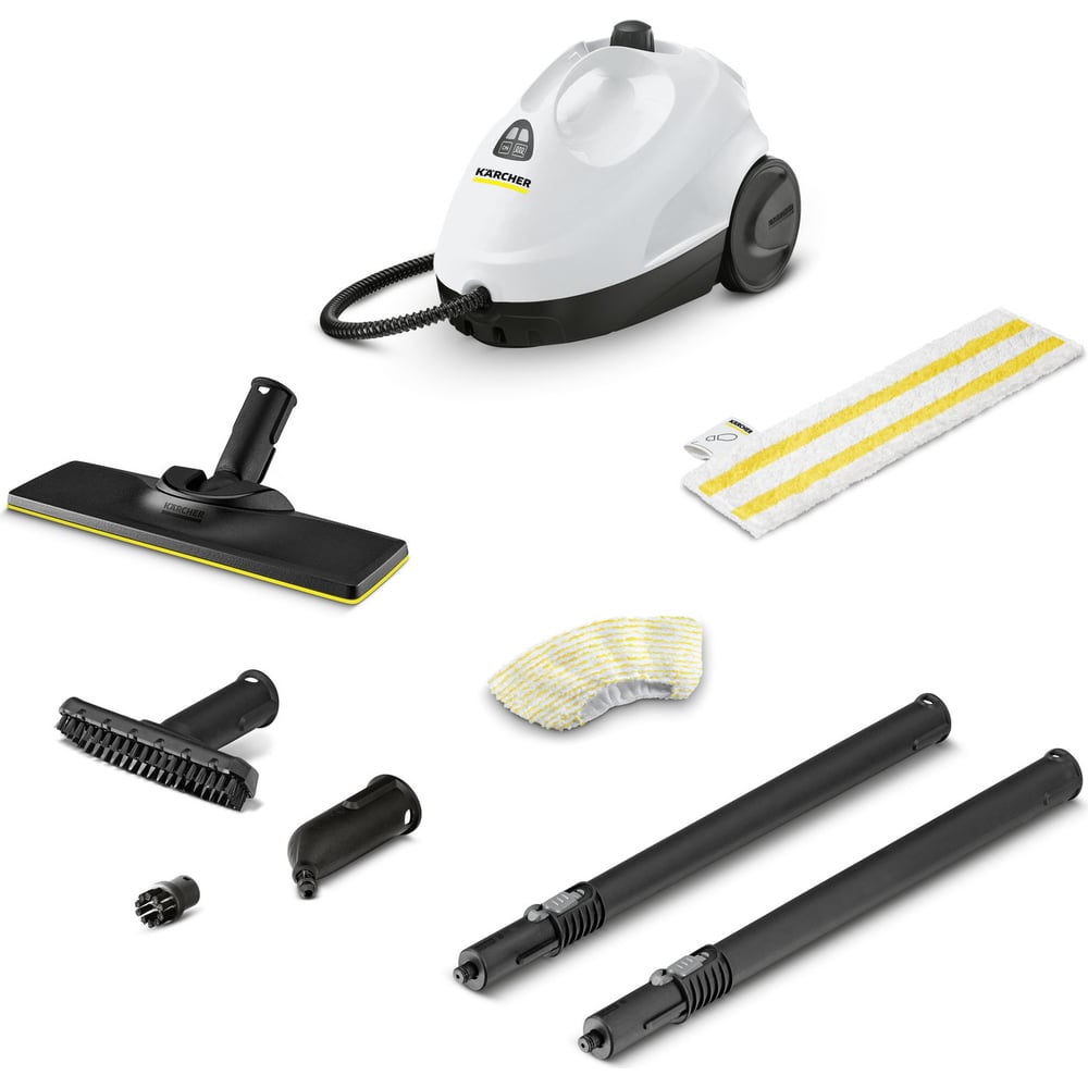 Изображение товара Паровой очиститель Karcher SC 2 EasyFix EU для дома и квартиры Изображение товара Паровой очиститель Karcher SC 2 EasyFix EU для дома и квартиры