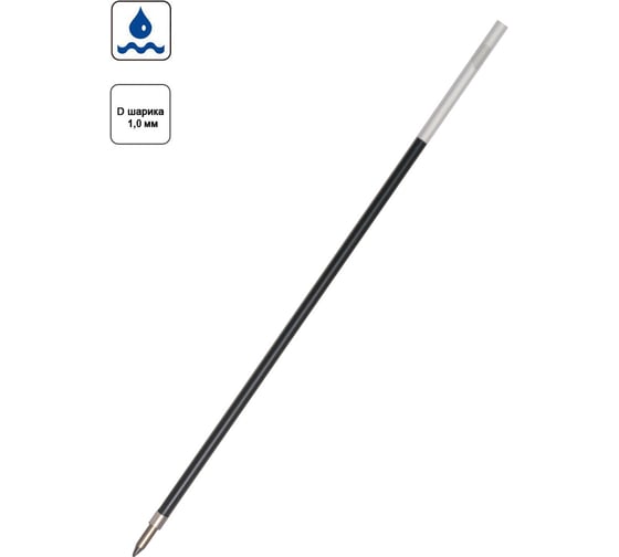 Изображение товара Стержень для шариковой ручки Penac soft glider, soft glider, stick ball, ch-6, синий 12 шт в упаковке BR14010-03