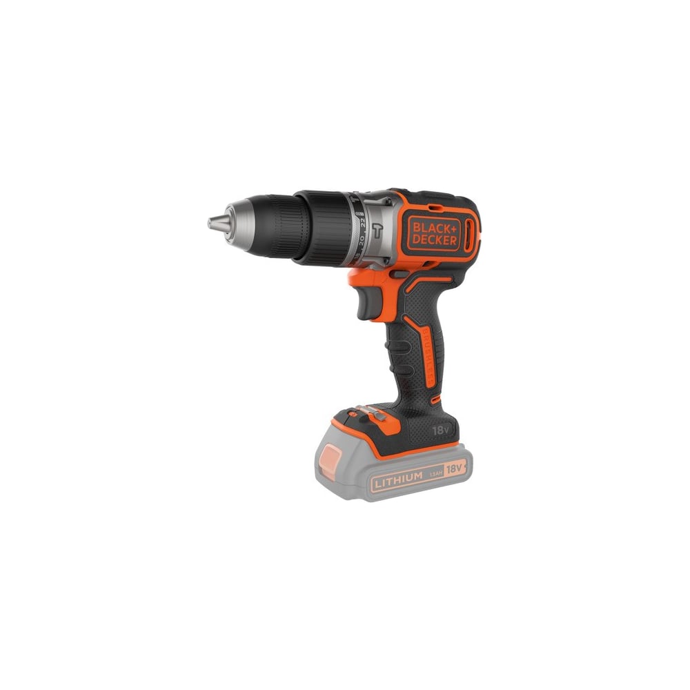 фото Аккумуляторная ударная дрель-шуруповерт black&decker bl188n