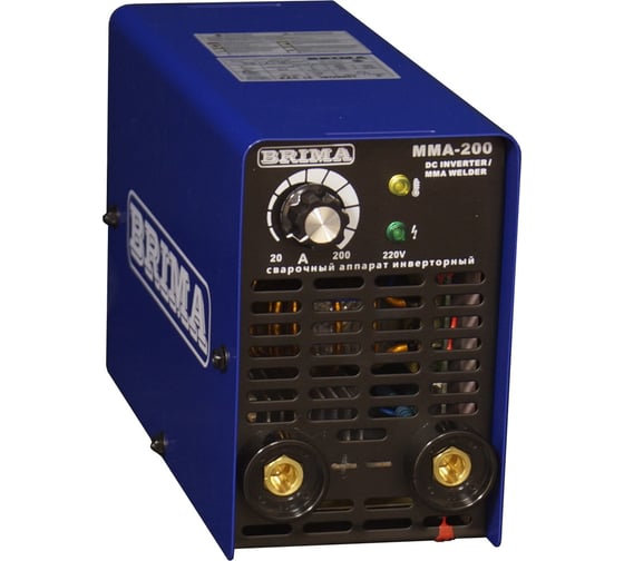 Изображение товара Инверторный сварочный аппарат Brima MMA-200 11988
