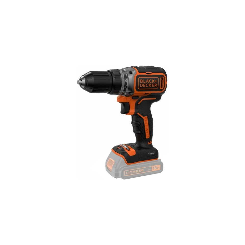 фото Аккумуляторная дрель-шуруповерт black&decker bl186n