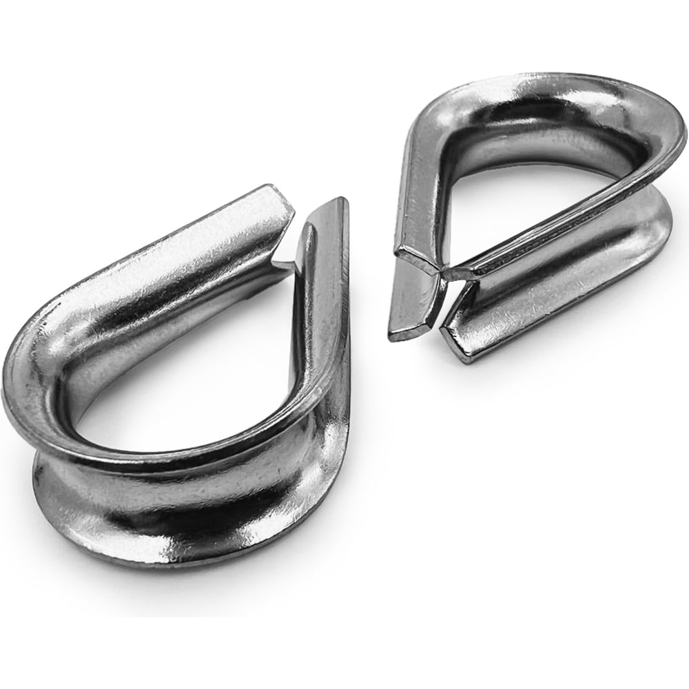 Изображение товара Нержавеющий коуш KREPFIELD 2 мм - 30 шт. в упаковке