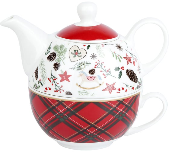 Изображение товара Чайный набор Nouvelle edinburgh чайник и чашка на 1 персону 1620109