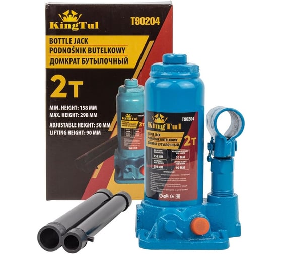 Изображение товара Бутылочный домкрат KingTul 2т KT-T90204(52681)