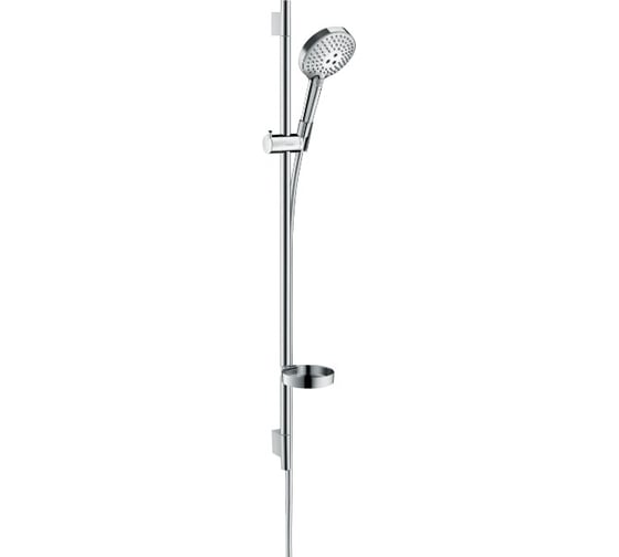 Изображение товара Душевой гарнитур HANSGROHE 27667000 Raindance Select S 120 3iet PowderRain Unica Puro 00000061290