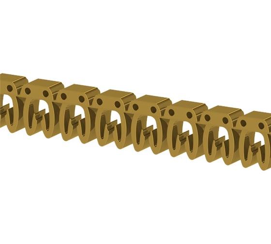 Изображение товара Маркировка кабеля Klemsan KE1 0,75...1,5 кв.мм., "L" 200 шт. 0.0.0.5.517021