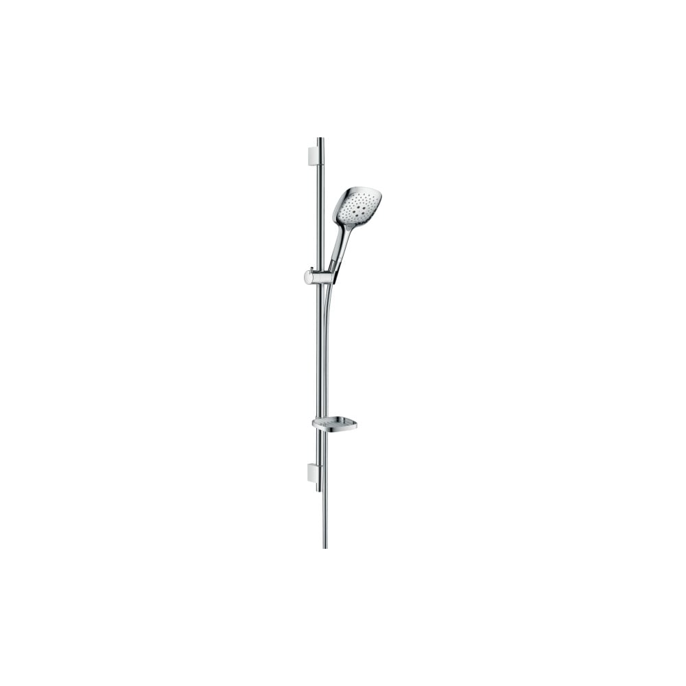 фото Душевой гарнитур hansgrohe 27857000 raindance select e 150 3 jet 90 см 00000031136