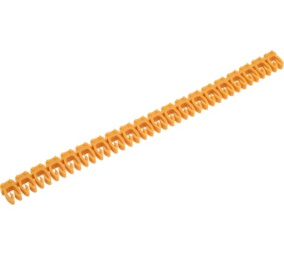 Изображение товара Маркировка кабеля Klemsan KE1 0,75...1,5 кв.мм., "D" 200 шт. 0.0.0.5.517013