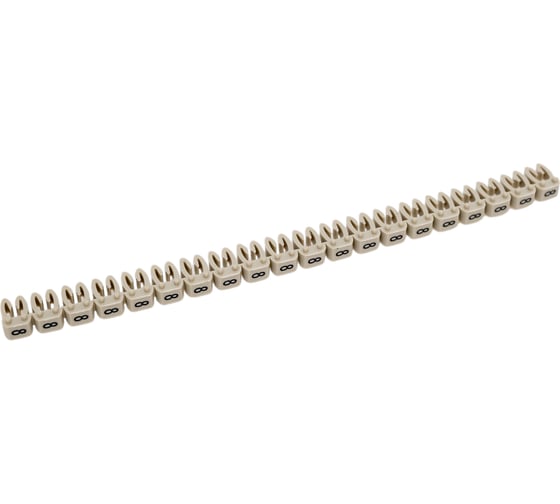 Изображение товара Маркировка кабеля Klemsan KE1 0,75...1,5 кв.мм., "8" 500 шт. 0.0.0.5.517008