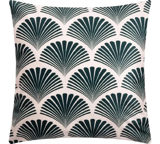 Изображение товара Чехол на подушку Этель Пальма 40х40 см, велюр, 100% полиэстер 5751297