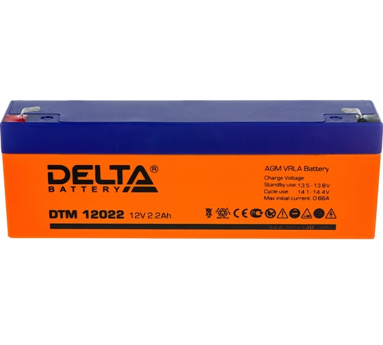 Изображение товара Батарея аккумуляторная Delta DTM 12022
