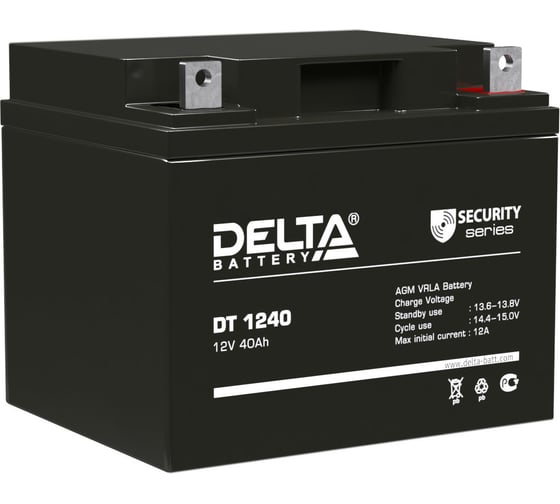 Изображение товара Батарея аккумуляторная Delta DT 1240