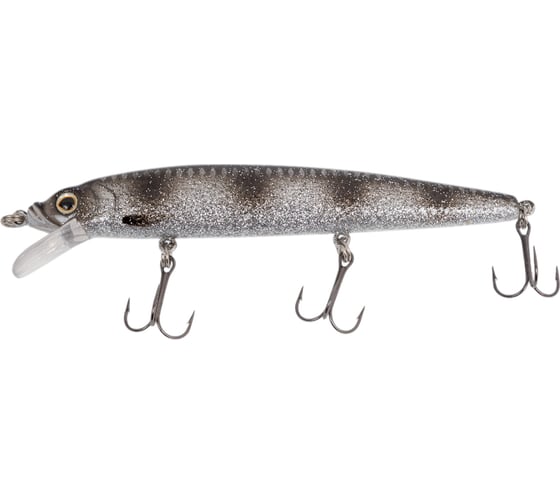 Изображение товара Воблер Strike Pro Alpha Minnow 115 цвет: A249F-3D Silver Spotted Bullhead EG-033FA249F-3D