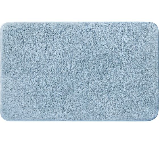 Изображение товара Коврик для ванной комнаты IDDIS 50x80, микрофибра, синий BSQS03Mi12