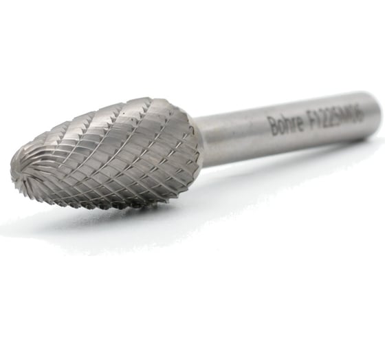 Изображение товара Борфреза твердосплавная Bohre сфероконическая, тип F 12-25-М-06-L70 КБ001424