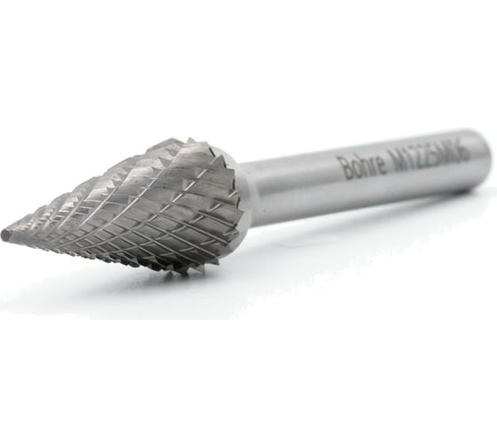 Изображение товара Борфреза твердосплавная Bohre коническая с заостренным концом, тип M 12-25-М-06-L70 КБ001472