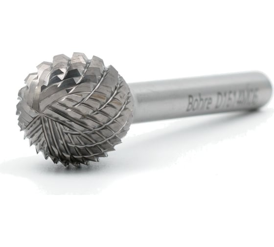 Изображение товара Борфреза твердосплавная Bohre сферическая, тип D 16-14,4-М-06-L60 КБ001408