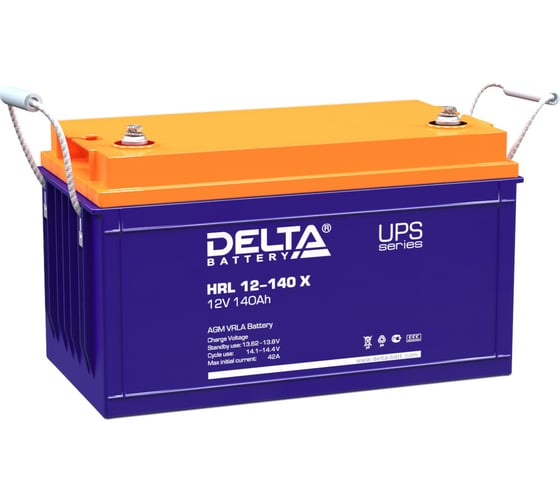 Изображение товара Батарея аккумуляторная Delta HRL 12-140 Х
