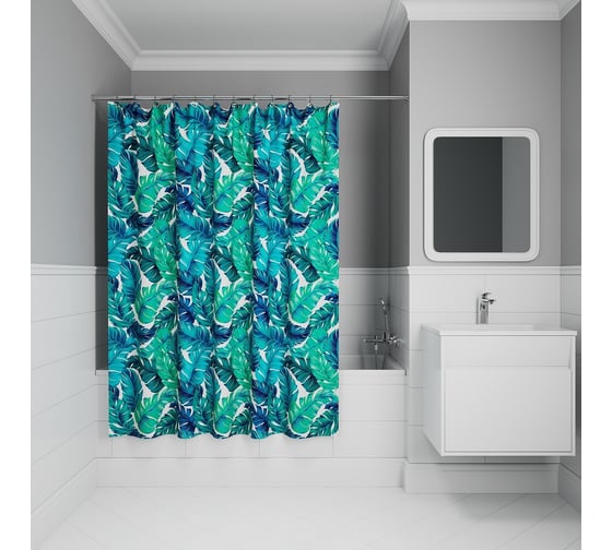 Изображение товара Штора для ванной IDDIS 200x180 см, Полиэстер BF05P18i11