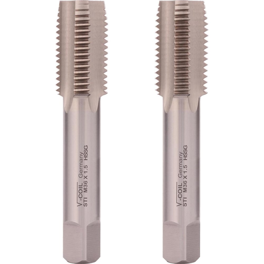 Изображение товара Набор метчиков из 2 штук для вставки VOELKEL STI М36 шаг 1.5 мм HSS-G