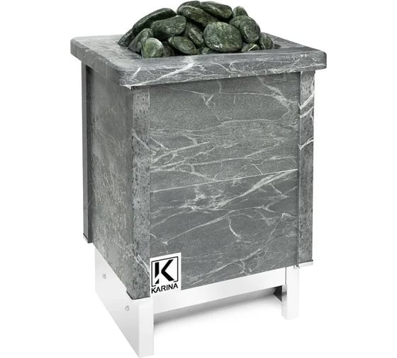 Изображение товара Электрическая печь Karina Quadro 6 Талькохлорит Qu-6-220/380-T