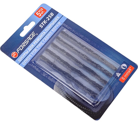 Изображение товара Шнуры для ремонта покрышек Forsage комплект 5шт F-STK-25B(56984)