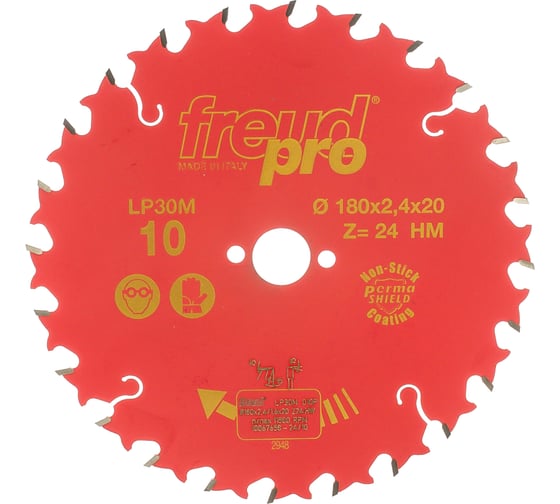 Изображение товара Диск пильный по дереву LP30M (180х20 мм; 24Z) FREUD PRO LP30M010