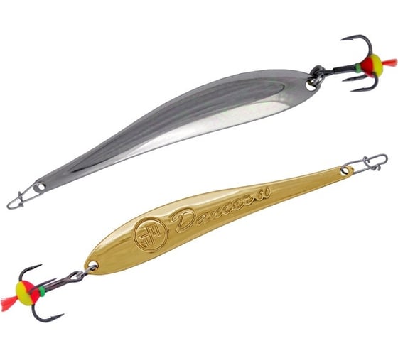 Изображение товара Вертикальная блесна Ecopro Dancer, 50мм, 4.5г, S/G EPVJDRT50SG