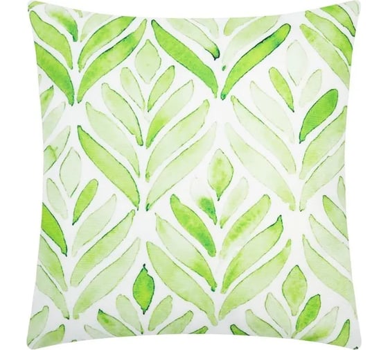 Изображение товара Чехол на подушку Этель Акварель Цветы 40х40 см, велюр 7061209