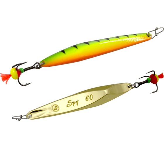 Изображение товара Вертикальная блесна Ecopro Spy, 60мм, 10г, FTG EPVJSP60FTG