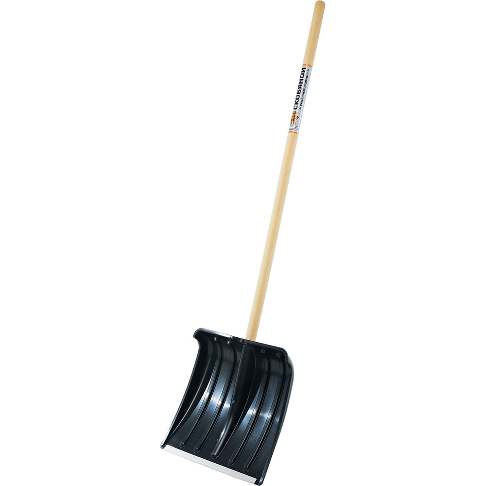 Изображение товара Лопата Скобяной Пантера 009485 снеговая классическая с деревянным черенком