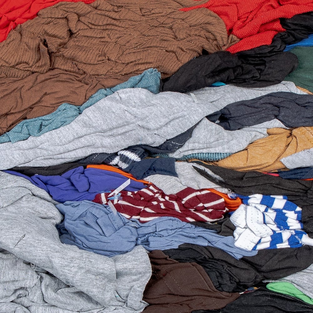 Изображение товара Ветошь Зелер трикотаж тонкий, цветной, 10 кг 2-30