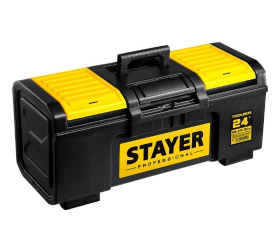 Изображение товара Ящик для инструмента STAYER TOOLBOX-24 пластиковый, Professional 38167-24
