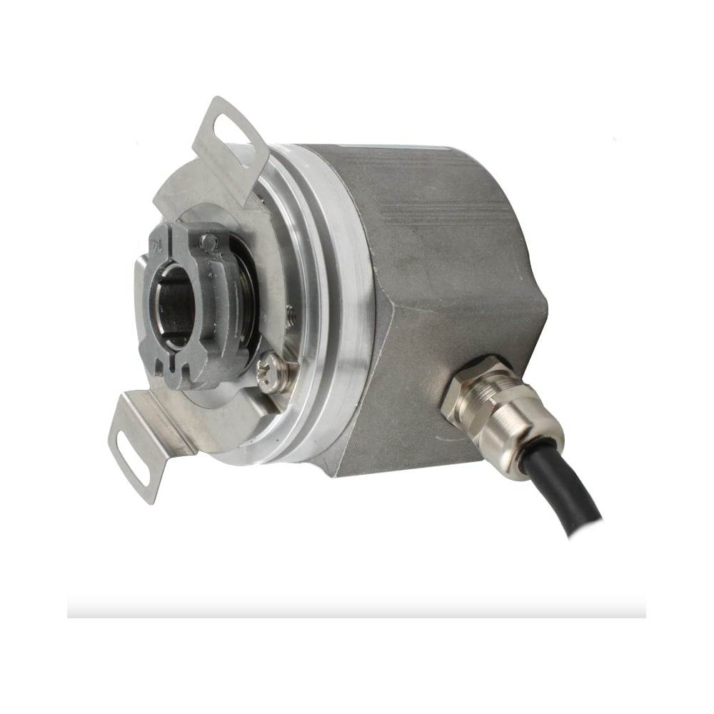 Изображение товара Инкрементальный энкодер INNOCONT d=58мм, полый вал 14мм, 100 имп/об