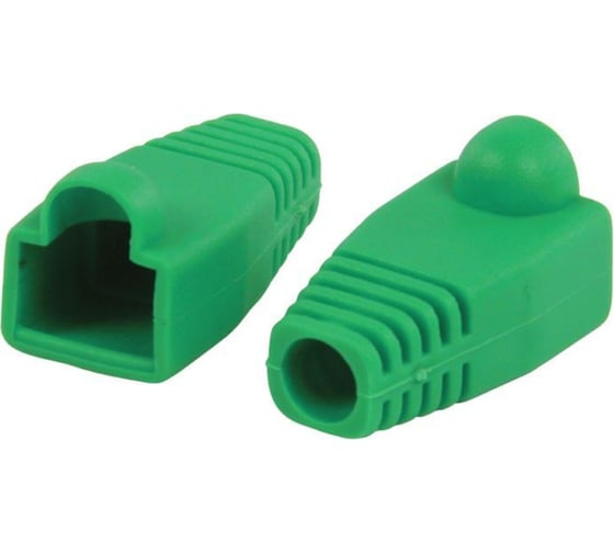 Изображение товара Изолирующий колпачок Ripo для разъемов rj-45, зеленый, диаметр 6,1 мм ( по 20 шт.) 003-400027/20