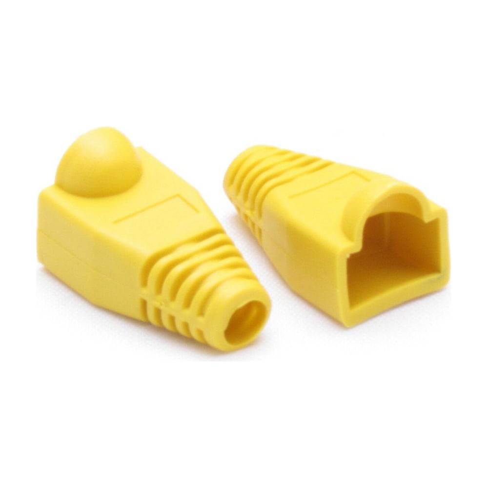 Изображение товара Изолирующие колпачки Ripo для разъемов RJ-45, желтые, 20 шт