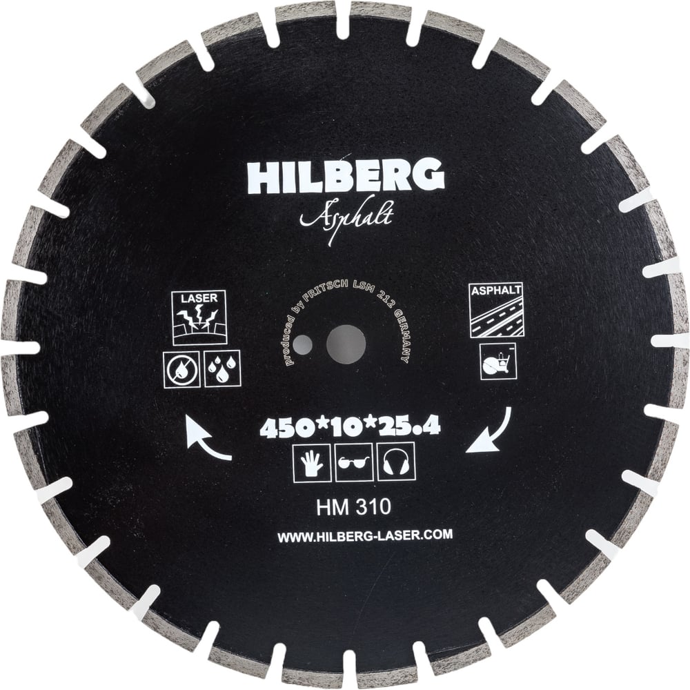 алмазный диск по асфальту к швонарезчику vfs 350 а Отрезной алмазный диск по асфальту Hilberg