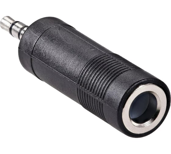 Изображение товара Переходник аудио VCOM стерео 3.5мм m - 6.35мм f CA545