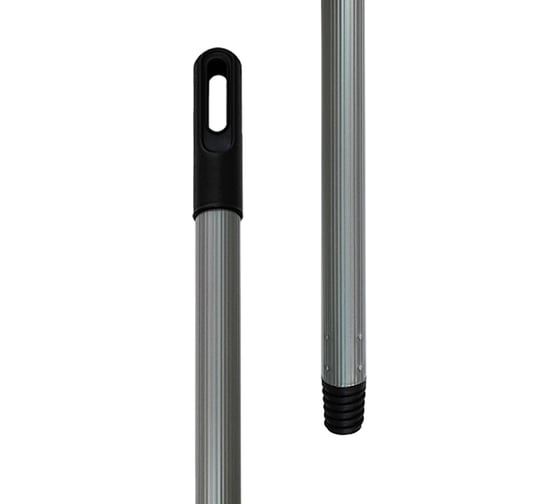 Изображение товара Черенок для щеток Мультипласт Групп 130 см серебро  MPG54004