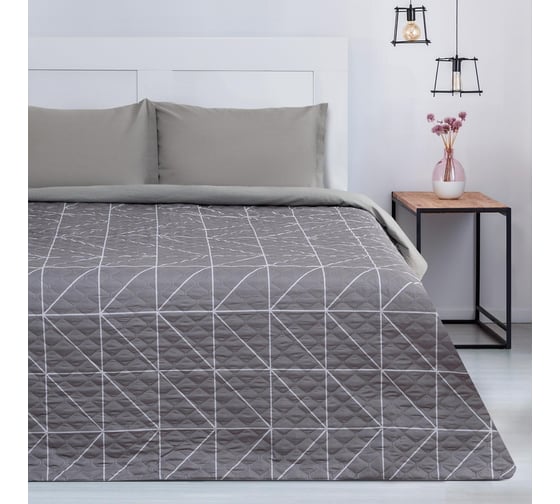 Изображение товара Покрывало Этель Grey haze, 230x210±5 см, евро, микрофибра 5092822