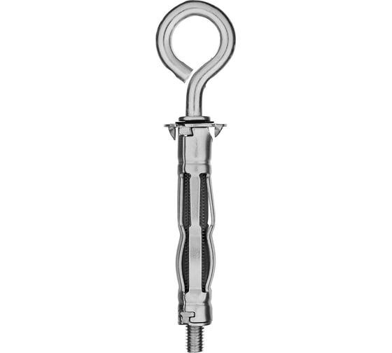 Изображение товара Анкер для пустотелых материалов Зубр МОЛЛИ, с кольцом, 11 мм х M5 x 52 мм, 80 шт, оцинкованный 302532-05-052