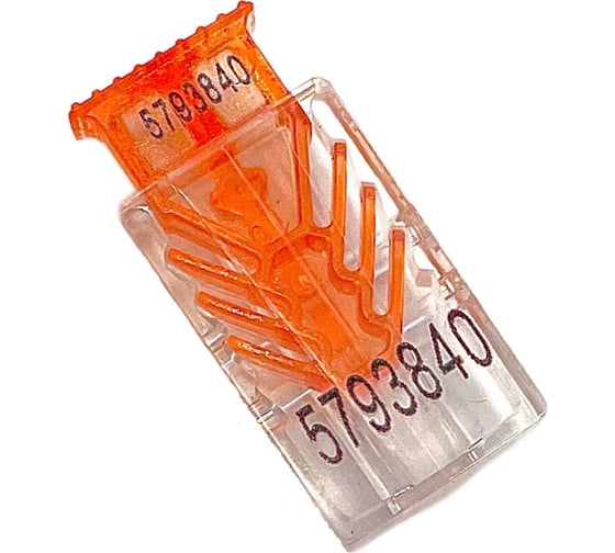 Изображение товара Стиропластовые номерные самофиксирующиеся пломбы ТПК Технологии Контроля «Гарпун», комплект 100 шт. 24235