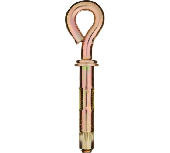 Изображение товара Анкерный болт с кольцом Зубр 12 x 70 мм, 25 шт, желтопассивированный, Профессионал 302392-12-070