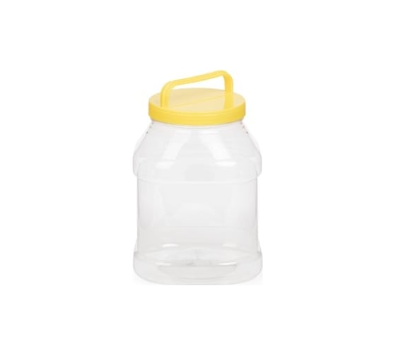 Изображение товара Бидон ЗПИ Альтернатива ПЭТ 3л прямоугольный М463