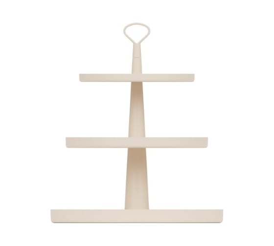 Изображение товара Фруктовница ЗПИ Альтернатива Феерия 3-х ярусная бежевый М8514